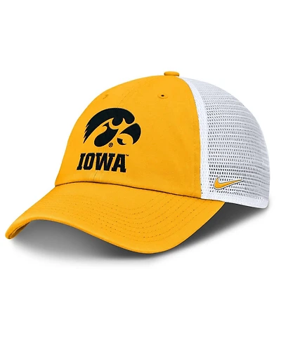 Nike Men's Gold Iowa Hawkeyes Club Trucker Adjustable Hat