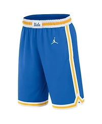 Jordan Men's Blue Ucla Bruins Road Replica Performance Basketball Shorts