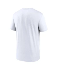Nike Men's White Detroit Lions Primetime Legend Wordmark Performance T-Shirt