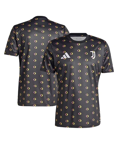 Adidas Men's Black Juventus 2024/25 Slim Fit Pre-Match Top