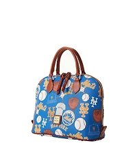 Dooney & Bourke New York Mets Game Day Zip Zip Satchel
