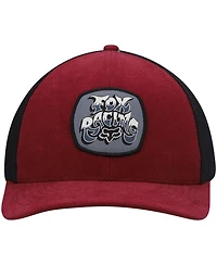 Fox Men's Burgundy/Black Colel Tri-Blend Trucker Flex Hat