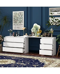 Homsee 9-Drawer Retractable Dresser Bedroom Storage Organizer
