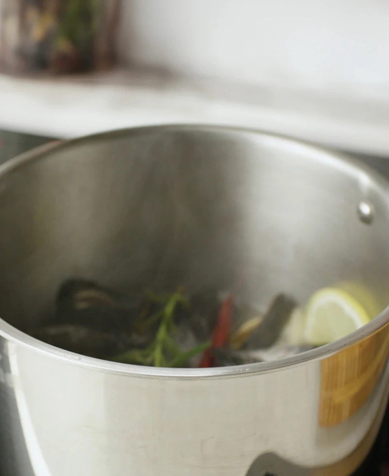 Heritage Steel Titanium Series Fully Cladded 8-Quart Stock Pot with Lid