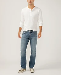 Silver Jeans Co. Men's Allan Slim Fit Straight Leg
