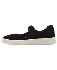 White Mountain Women's Doubles Round Toe Sneakers