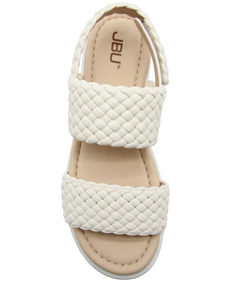 Jbu Women's Leila Wedge Sandal