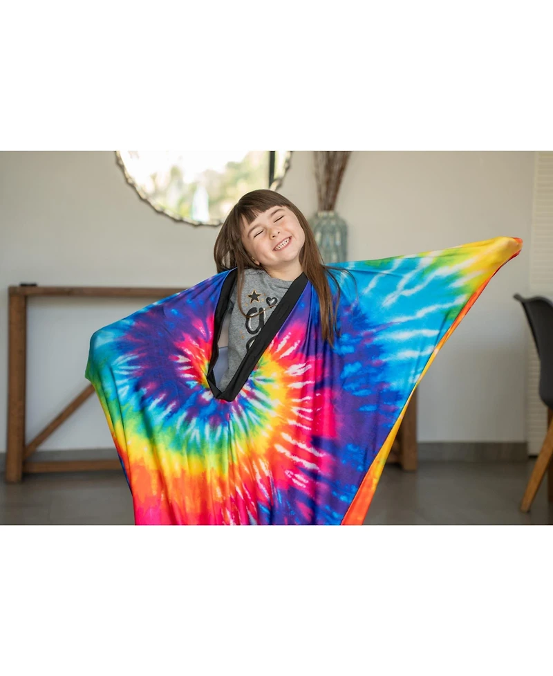 Bintiva Sensory Hug Full Body Socks - Tie Dye