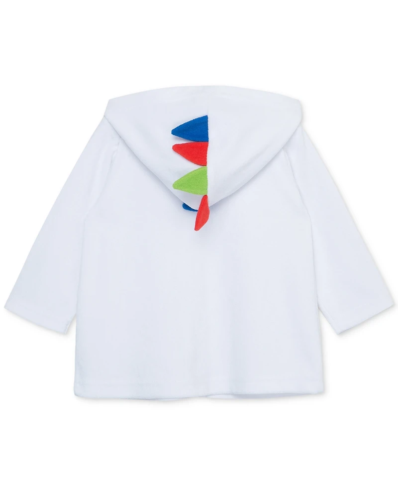 Little Me Baby Boys Neutral Hooded Robe Coverup