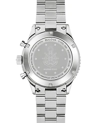 Bulova 150th Anniversary Special Edition Men's Marine Star Heritage Chronograph Stainless Steel Bracelet Watch 43mm