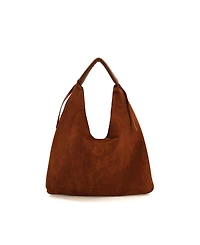 Like Dreams Margo Suede Large Tote Bag