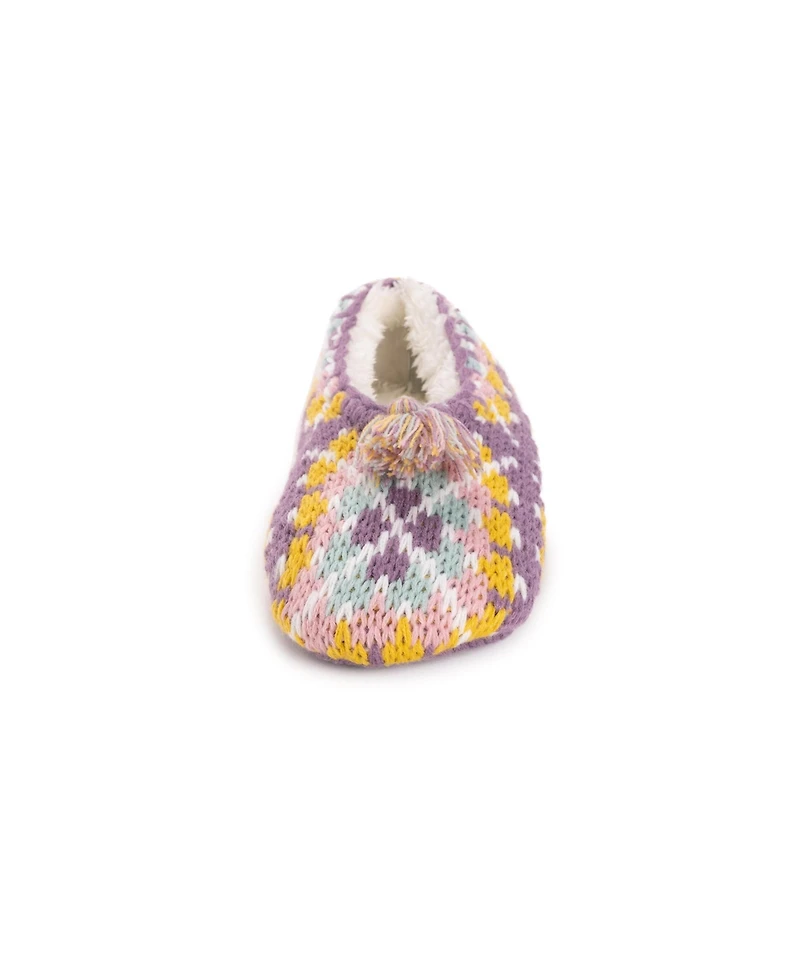 Muk Luks Women's Knit Ballerina Slipper