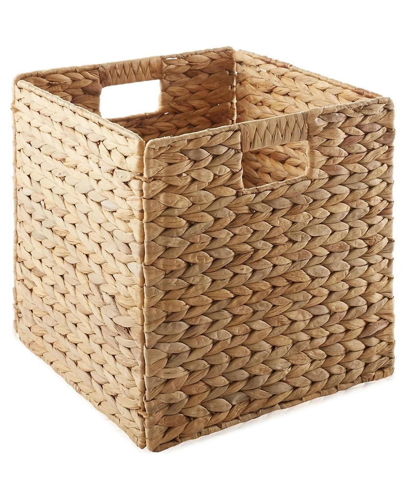Casafield 13" x 13" Water Hyacinth Storage Baskets