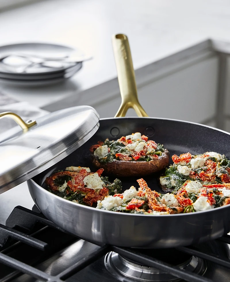 GreenPan GP5 Stainless Steel 12" Frypan