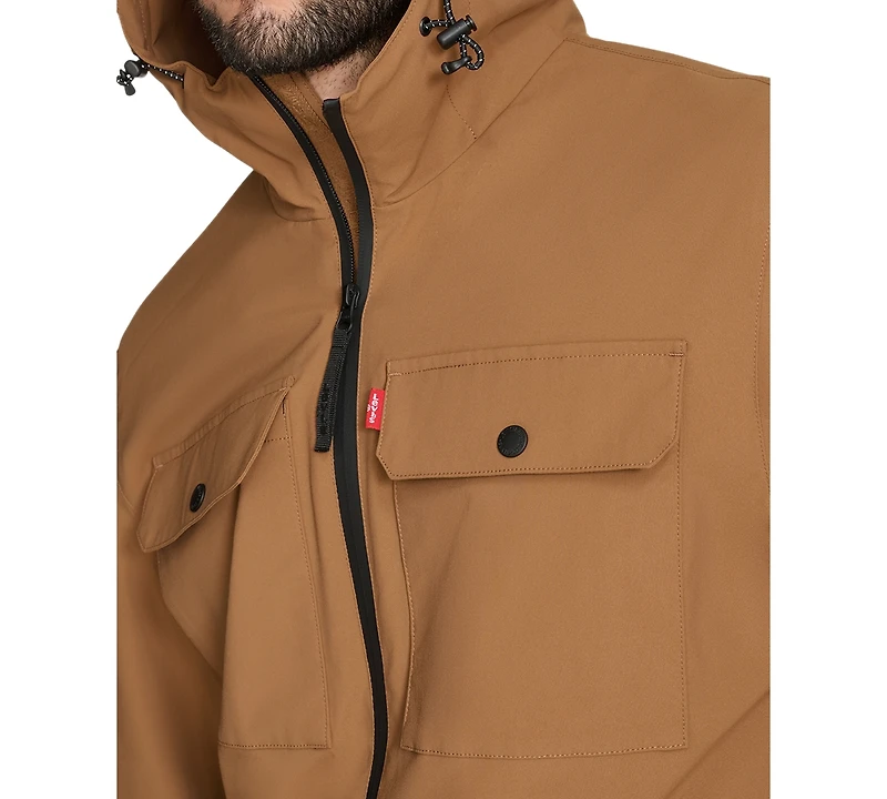 Levi's Men's Hooded Rain Jacket