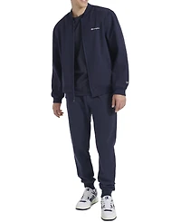 Champion Men's Logo Varsity Bomber Jacket