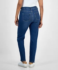 Style & Co Women's Curvy Straight-Leg High Rise Jeans, Created for Macy's
