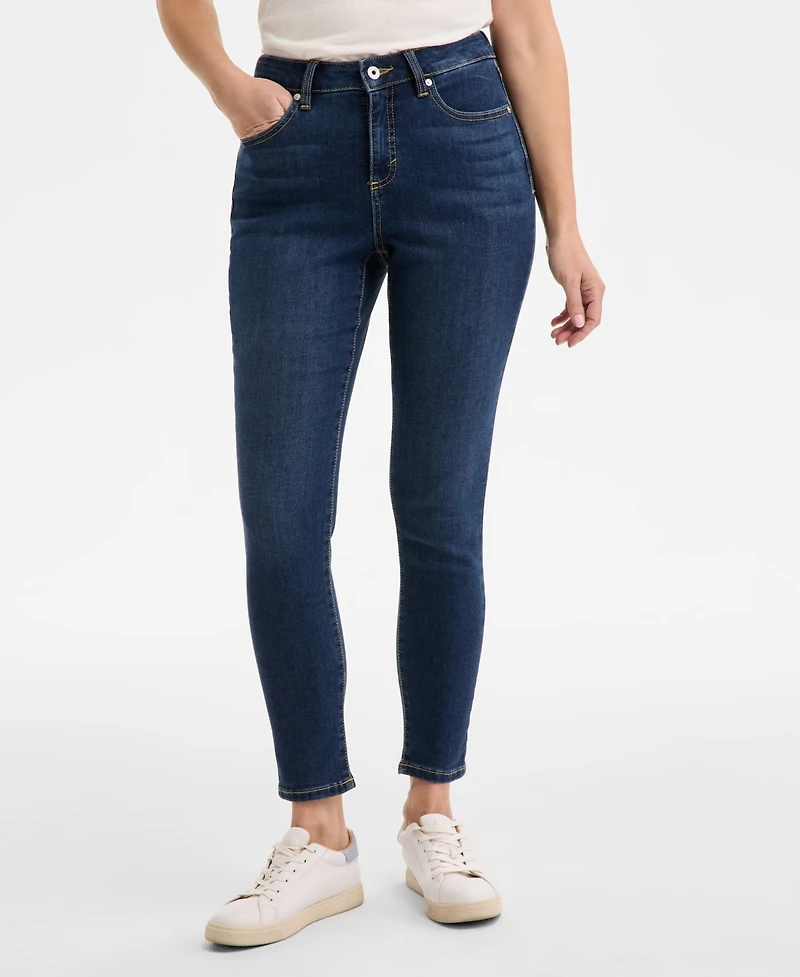 Style & Co Women's Mid-Rise Curvy Skinny Jeans, Created for Macy's