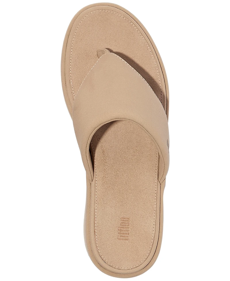 FitFlop Women's Flatforms Wedge Toe-Post Sandals