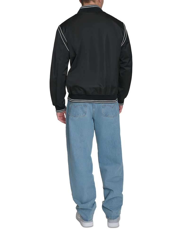 Champion Men's Varsity Patch Bomber Jacket
