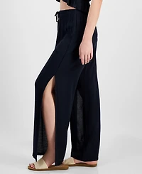 Miken Juniors' Side-Slit Cover-Up Pants, Exclusively at Macy's
