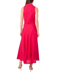 1.state Women's Collared Crossover Cropped Top
