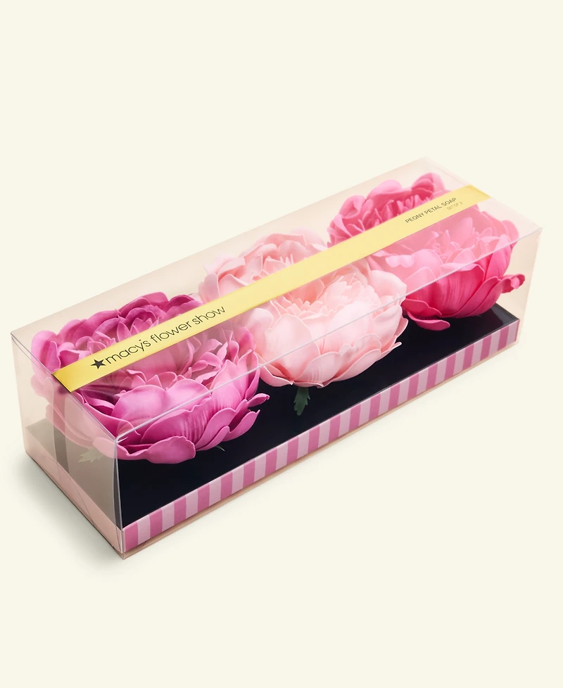 Macy's Flower Show 3-Pc. Soap Set Floral Peony Petal, Exclusively at Macy's