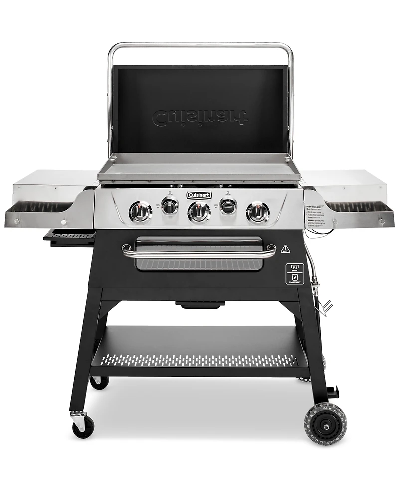 Cuisinart 3-Burner Outdoor Propane Griddler with Broiler