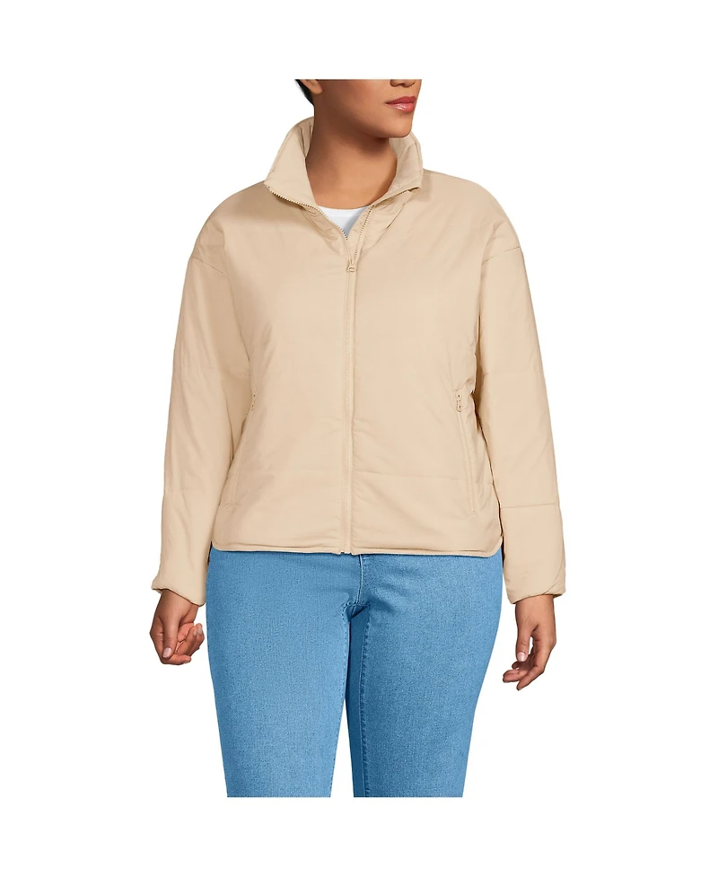 Lands' End Plus WanderFree Insulated Jacket