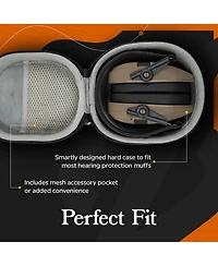 Walkers Game Ear Razor Muffs (Kryptek CAmo) with Protective Case