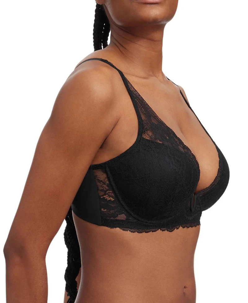 Skarlett Blue Women's Minx Deep Plunge Lace Bra