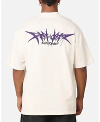 Metal Mock Neck T-Shirt