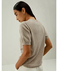 Lilysilk Women's Crew Neck Basic Knit Top