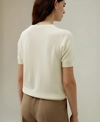 Lilysilk Women's Crew Neck Basic Knit Top