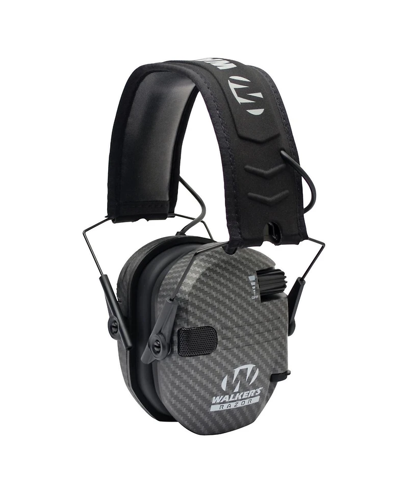 Walker's Razor Slim Electronic Shooting Muffs 2-Pack Bundle (Carbon Gray)