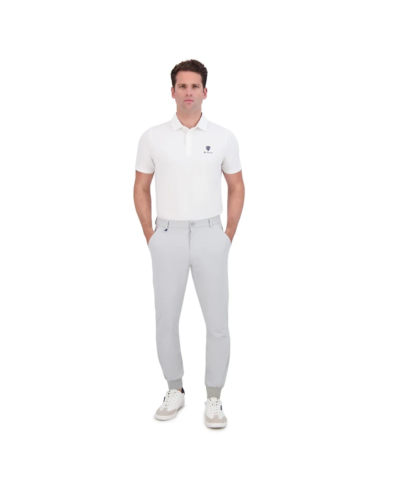 Ben Sherman Men's Sport 4Way Stretch Tech Jogger Pants