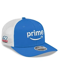 New Era Men's Blue/White Chase Elliott Amazon Prime 9SEVENTY Adjustable Hat