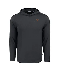 Cutter & Buck Men's Black Texas Longhorns Coastline Epic Comfort Eco Long Sleeve Hoodie T-Shirt