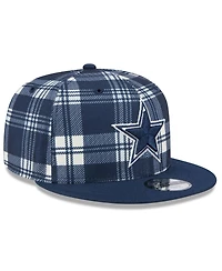 New Era Big Boys and Girls Navy Dallas Cowboys 2024 Sideline Statement 9FIFTY Snapback Hat