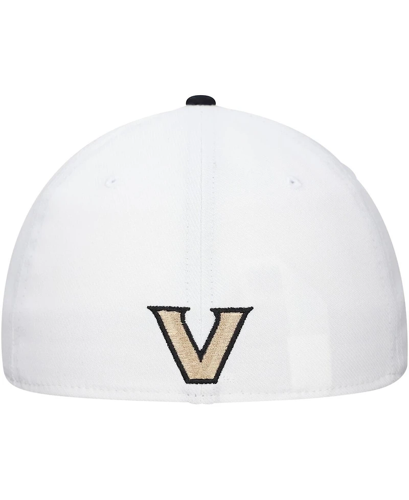 Nike Men's White Vanderbilt Commodores Rise Flex Hat