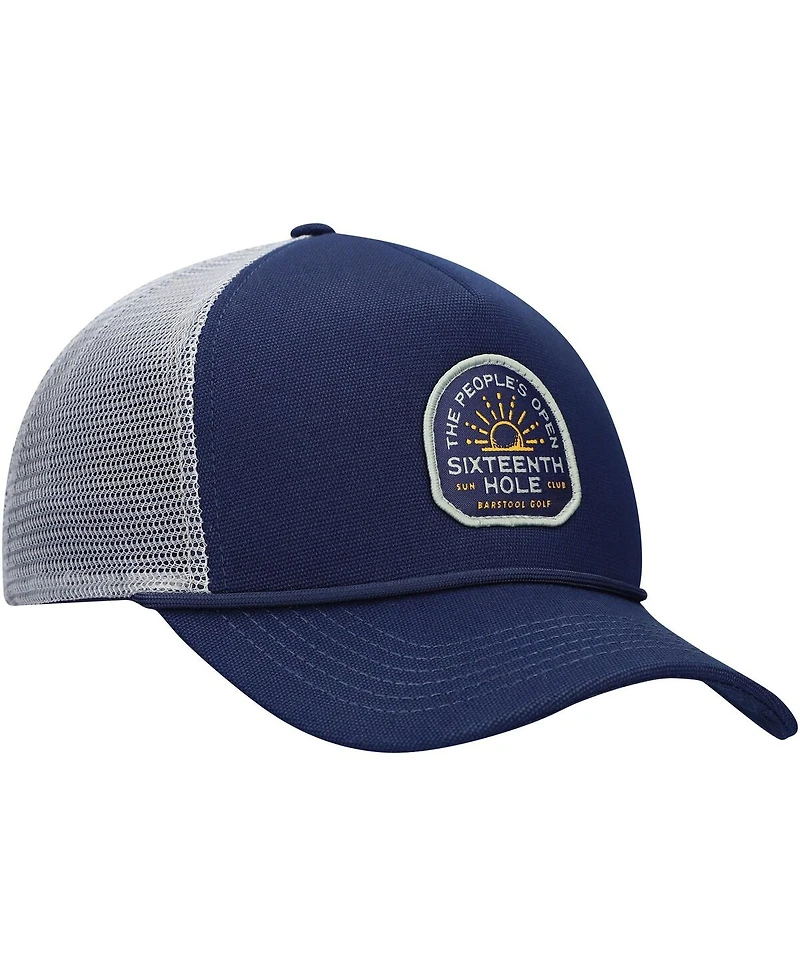 Barstool Golf Men's Navy Wm Phoenix Open Sixteenth Hole Canvas Rope Adjustable Hat