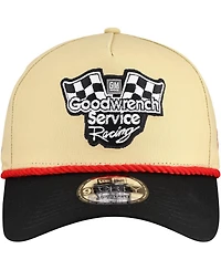 New Era Men's Tan/Black Richard Childress Racing 9FORTY Adjustable Hat