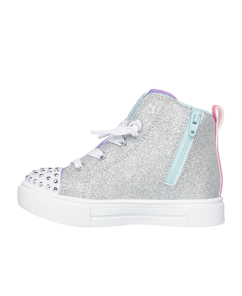 Skechers Toddler Girls Twinkle Toes: Twinkle Sparks Magical Ombre Light-Up Casual Sneakers from Finish Line