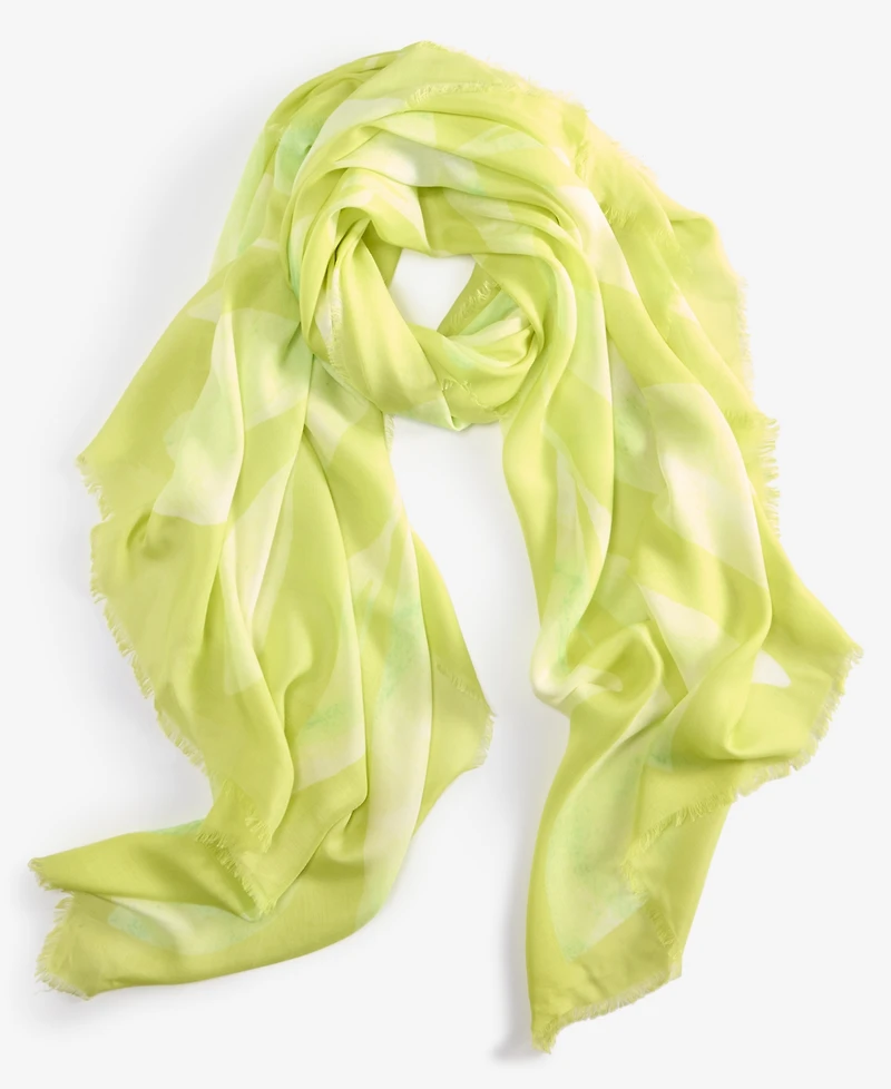 I.n.c. International Concepts Oversized Palm-Print Wrap, Exclusively at Macy's