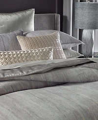 Hotel Collection Linear Embroidery Decorative Pillow, 20" x 20", Exclusively at Macy's