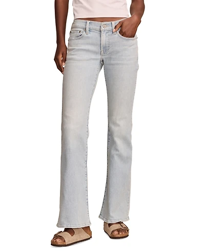 Lucky Brand Women's Mid-Rise Sweet Flare-Leg Denim Jeans