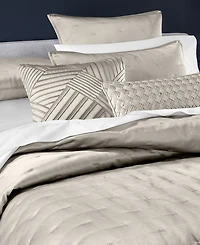 Hotel Collection Glint Quilted 2-Pc. European Sham Set, Exclusively at Macy's
