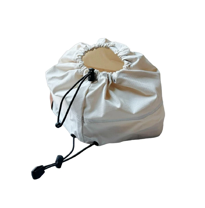 Women's Adjustable High Ponytail Running Hat - Cream