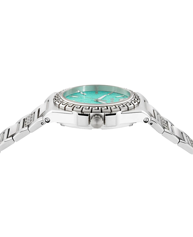 Versace Women's Swiss Greca Reaction Two-Tone Stainless Steel Bracelet Watch 38mm