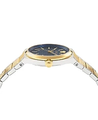 Versace Women's Swiss V-Auria Two-Tone Stainless Steel Bracelet Watch 39mm